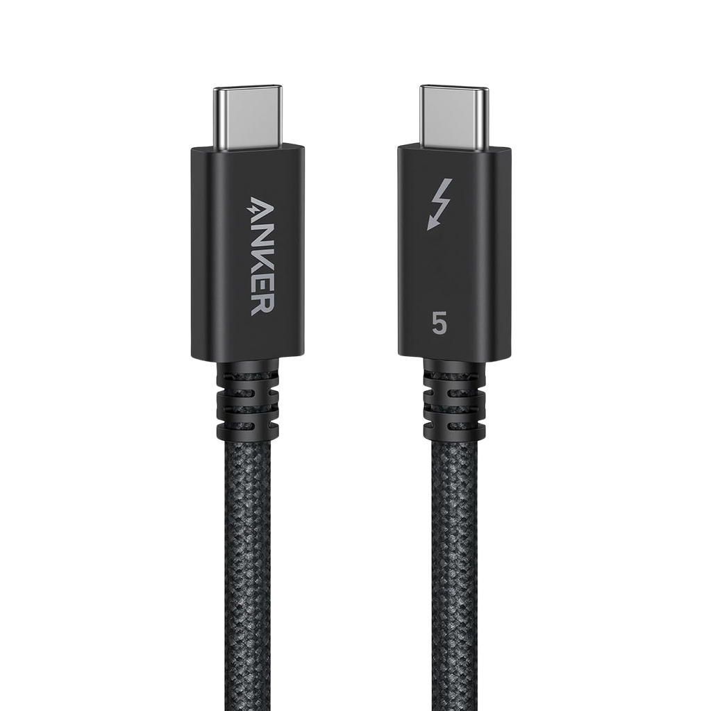 Anker Prime Thunderbolt 5 Cable (3.3 ft / 1.7 ft, 80 Gbps, 240W)