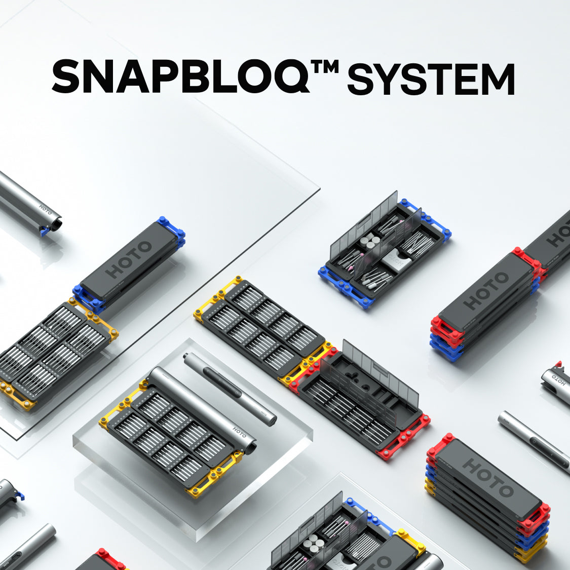 SNAPBLOQ™ R-A04 Electric Mini Rotary Tool Kit